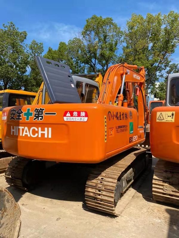 Bestseller HITACHI ex120 Hydraulische graafmachine Tweedehands Leuke kwaliteit/Gebruikte graafmachine HITACHI ex120 warm te koop