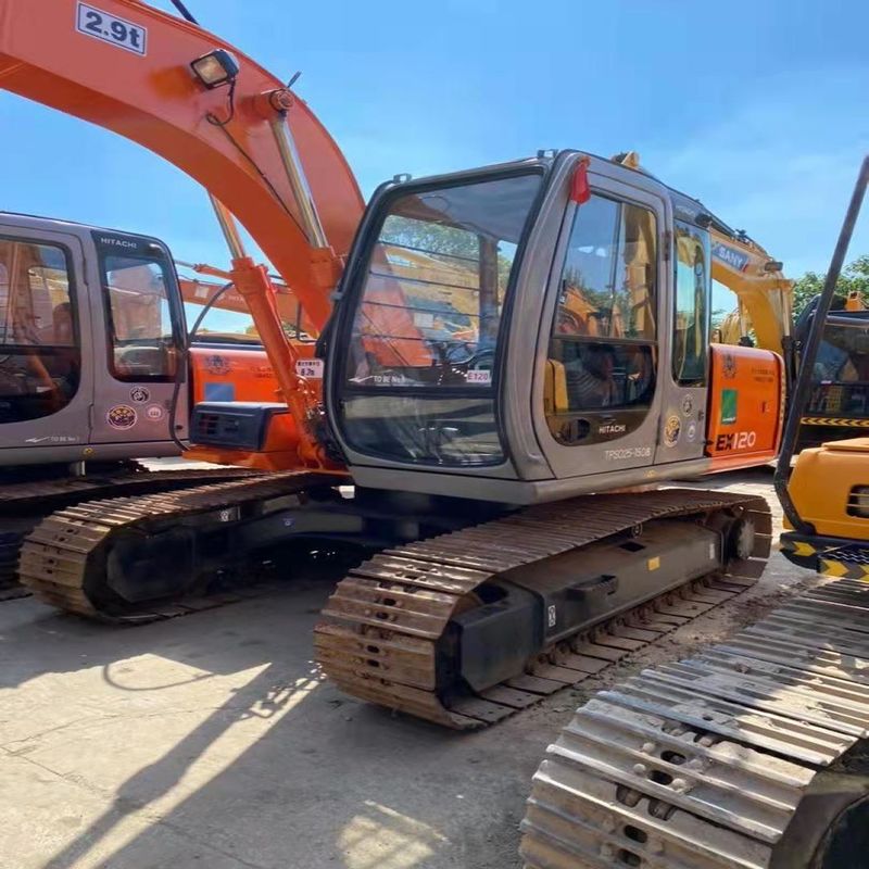 Bestseller HITACHI ex120 Hydraulische graafmachine Tweedehands Leuke kwaliteit/Gebruikte graafmachine HITACHI ex120 warm te koop