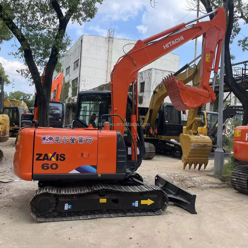 Bestseller HITACHI 60 Hydraulische graafmachine Tweedehands Leuke kwaliteit/Gebruikte graafmachine HITACHI 60 warm te koop