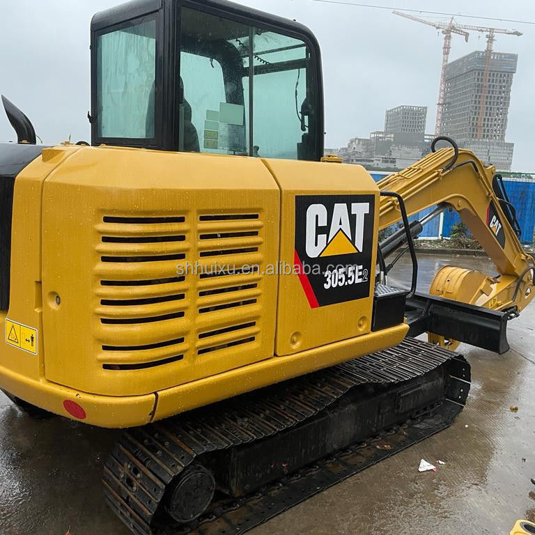 Cat gebruikt graafmachine crawler 305.5 e2 tweedehands mini graafmachine Cat305.5E graafmachine met goedkope prijs CAT 303 cat 306 graafmachine