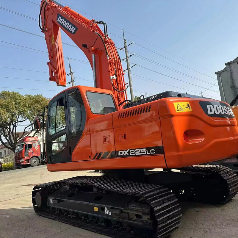 25 ton originele kleur Gebruikte Crawler Big Digger Doosan Dh225-9 tweedehands graafmachine