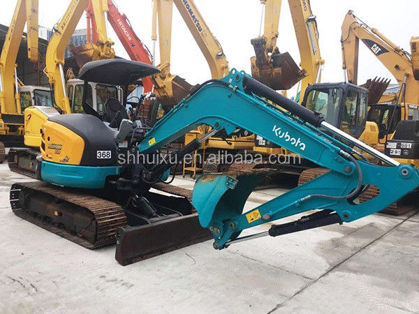 Gebruikte mini graafmachine Kubota55 Japanse oorsprong goedkope prijs/tweedehands hydraulische kruipmachine Graafmachine Kubota55 Hoogwaardige kwaliteit