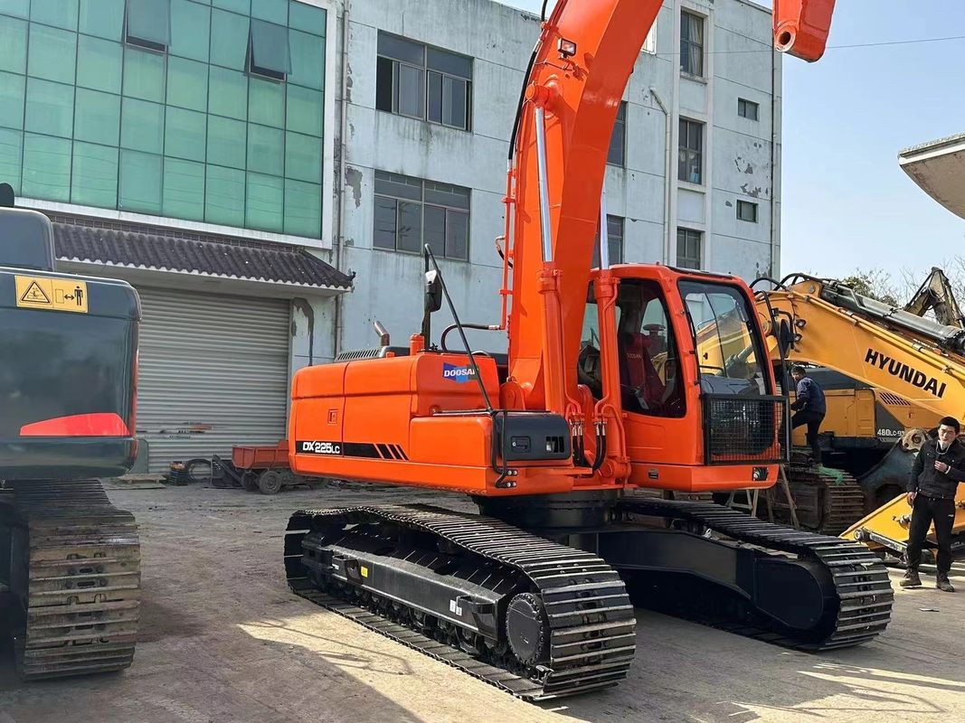 25 ton originele kleur Gebruikte Crawler Big Digger Doosan Dh225-9 tweedehands graafmachine