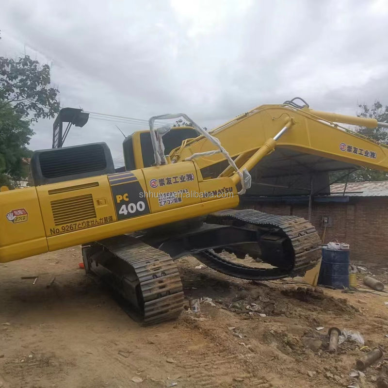 Gebruikte Japan komatsu400 kruiper graafmachine 12 ton komatsu 400 graafmachine met originele verf