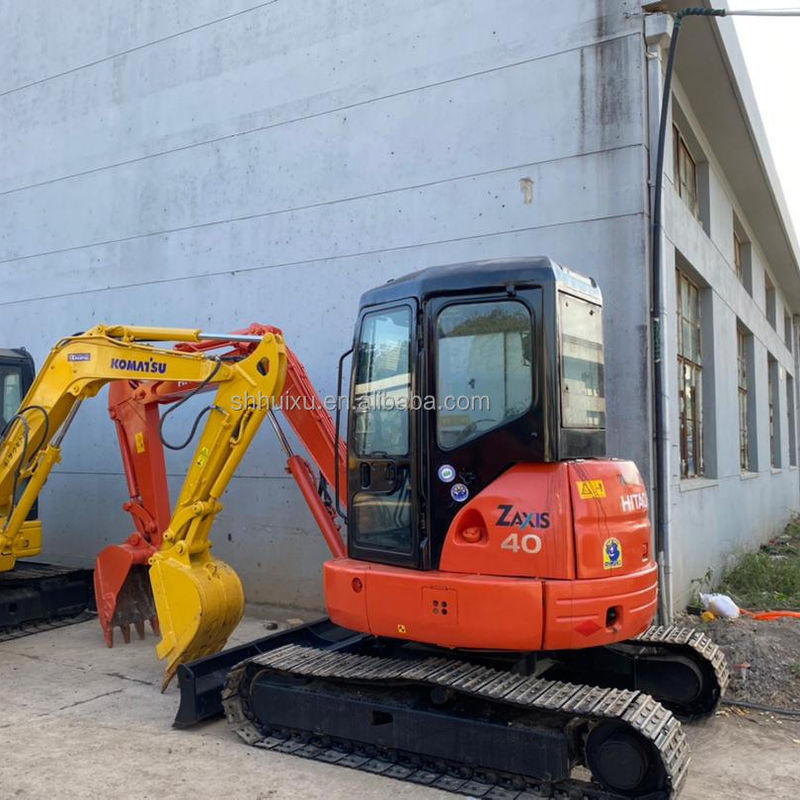 Warme verkoop Tweedehands Hitachi ZX40 Originele Japanse graafmachine/Gebruikte Hitachi ZX55 ZX40 ZX60 Graafmachine