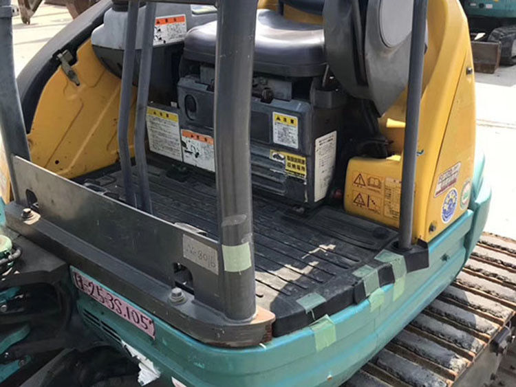 Gebruikelijke graafmachine KUBOTA25 KXU25/ tweedehands Japanse motor KUBOTA KX25 KX U25 25U