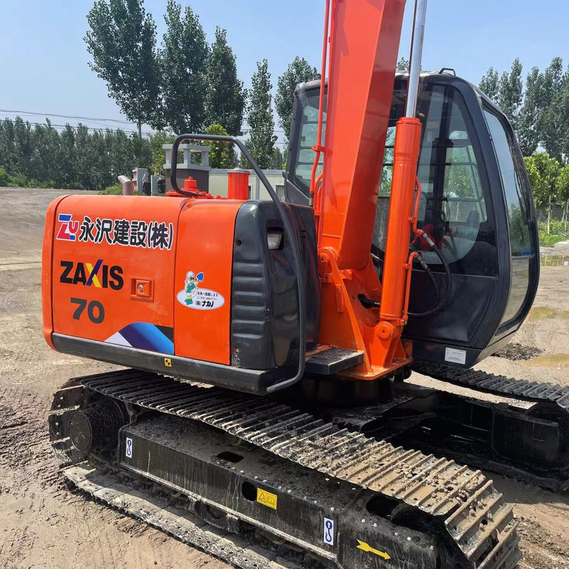 De laagste prijs gebruikt graafmachine 90% nieuw gemaakt in Japan HITACHI ZX70 graafmachine hitachi70 gebruikt graafmachine
