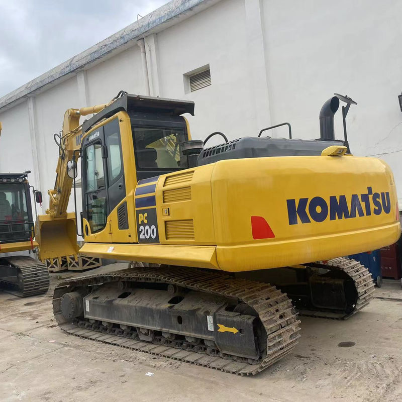 25.6TON Gebruikte komatsu PC 200 graafmachine/bijna nieuw/tweedehands komatsu PC 200-5 middelgrote graafmachine