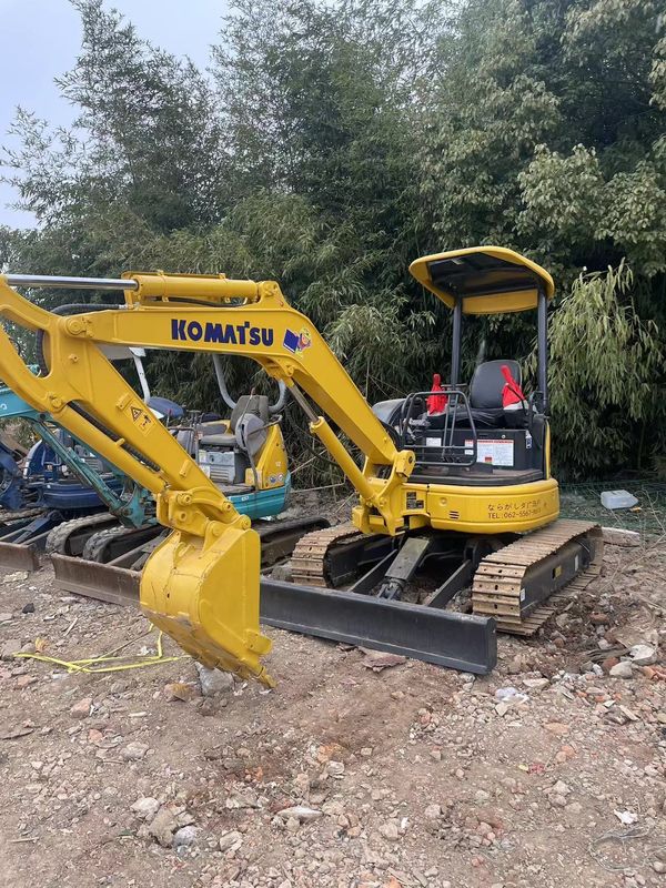 mini Japan Komatsu35 Gebruikte graafmachine voor binnenshuisgebruik graafmachine 3,5 ton gebruikte Japan graafmachine