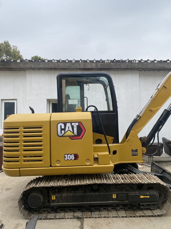 Gebruikte CAT 306E Graafmachine gebruikt rups mini graafmachine gebruikt graafmachine emmer capaciteit 0.25cbm