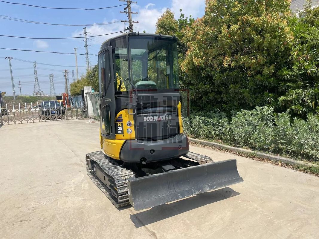 Gebruikte mini graafmachine Komatsu PC35 met cabine kleine graafmachine gebruikte machines mini graafmachine gebruikte tweedehands graafmachine te koop
