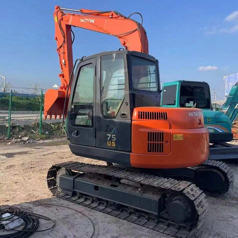 Graafmachine tweedehands Hitachi 75 graver kleine gebruikte machines 7,5 ton hydraulische graver mini graver