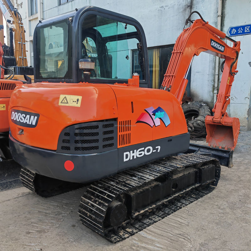DH60 Dx60 Dh6 Gebruikte Doosan graafmachine tweedehands graafmachine 5,5 ton