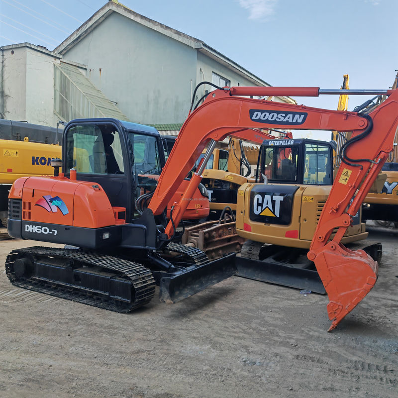DH60 Dx60 Dh6 Gebruikte Doosan graafmachine tweedehands graafmachine 5,5 ton