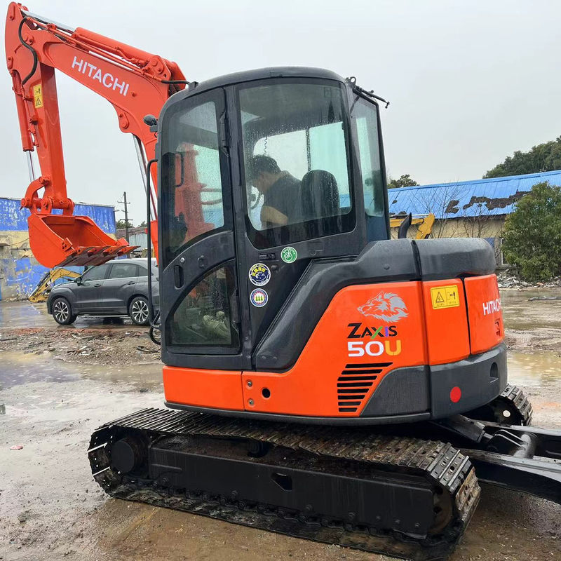 Beste mini graafmachine Hitachi 50U graver kleine gebruikte machines 5 ton kleine graafmachine prijs mini graafmachine te koop