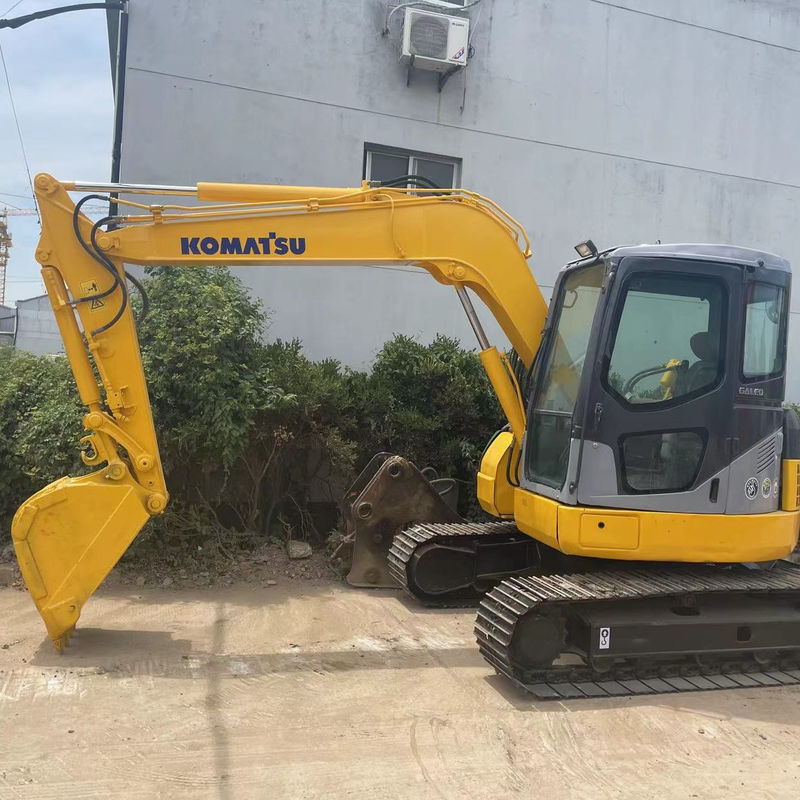 Verkoop van mini-graafmachines Komatsu PC70-8 gebruikte machines handgrondgraafmachine China mini-graafmachine