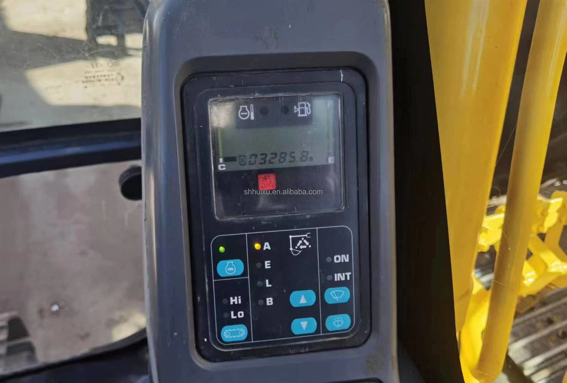 Handgebruikte aardegraver Komatsu PC110 gebruikte machines handgebruikte postgatgravers tweedehands gravers te koop