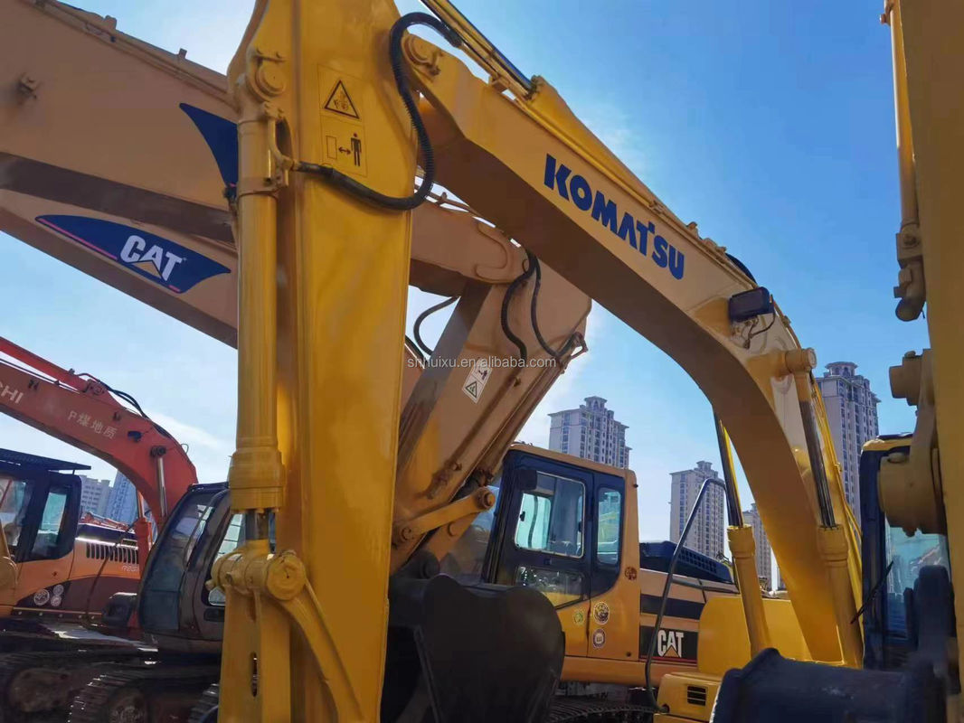 Handgebruikte aardegraver Komatsu PC110 gebruikte machines handgebruikte postgatgravers tweedehands gravers te koop