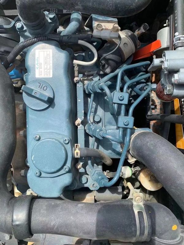 Gebruikte mini graafmachine met lange werktijden en lage prijzen voor warm verkoop 1ton KUBOTA U10 Crawler graafmachine