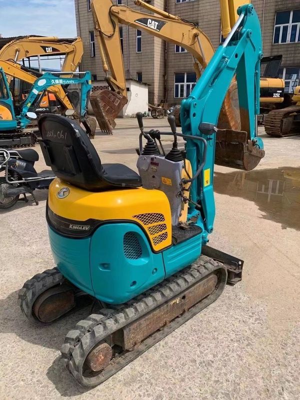 Gebruikte mini graafmachine met lange werktijden en lage prijzen voor warm verkoop 1ton KUBOTA U10 Crawler graafmachine