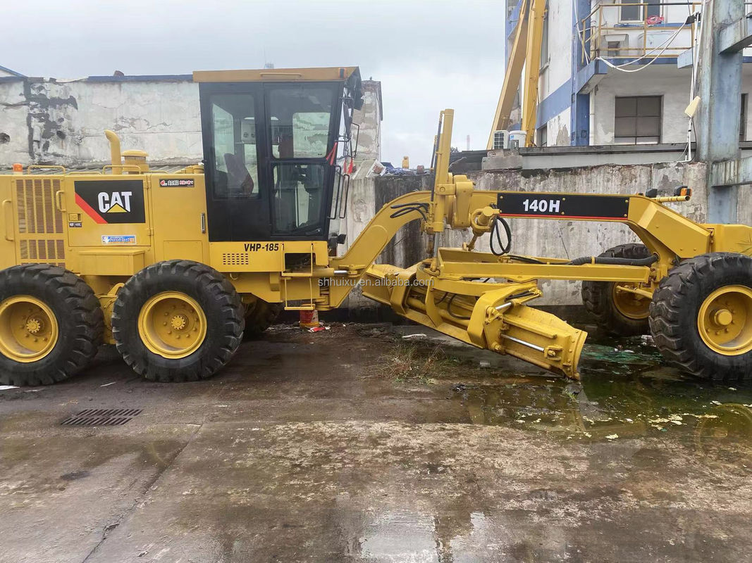originele Japan Gebruikte CAT140H motorgrader te koop,Caterpillar gebruikte 14H motorgrader Caterpillar op voorraad