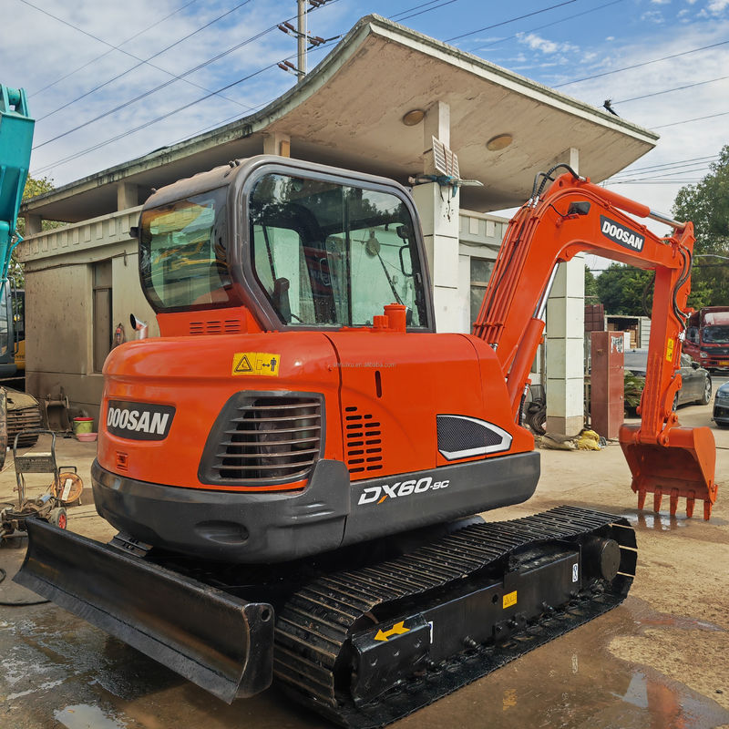 5.7 ton Doosan DX 60 Dh60 tweedehands graafmachine Gebruikte Crawler-graafmachine