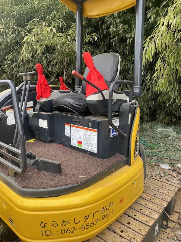 Gebruikte mini-graafmachine Komatsu PC35 zonder cabine kleine graafmachine gebruikte machines mini-graafmachine gebruikte tweedehands graafmachine te koop
