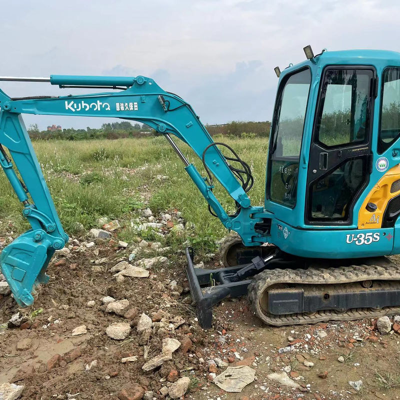gebruikte mini Kubota U35S graafmachine tweedehands graafmachine in Japan Kubota U35 mini graafmachine
