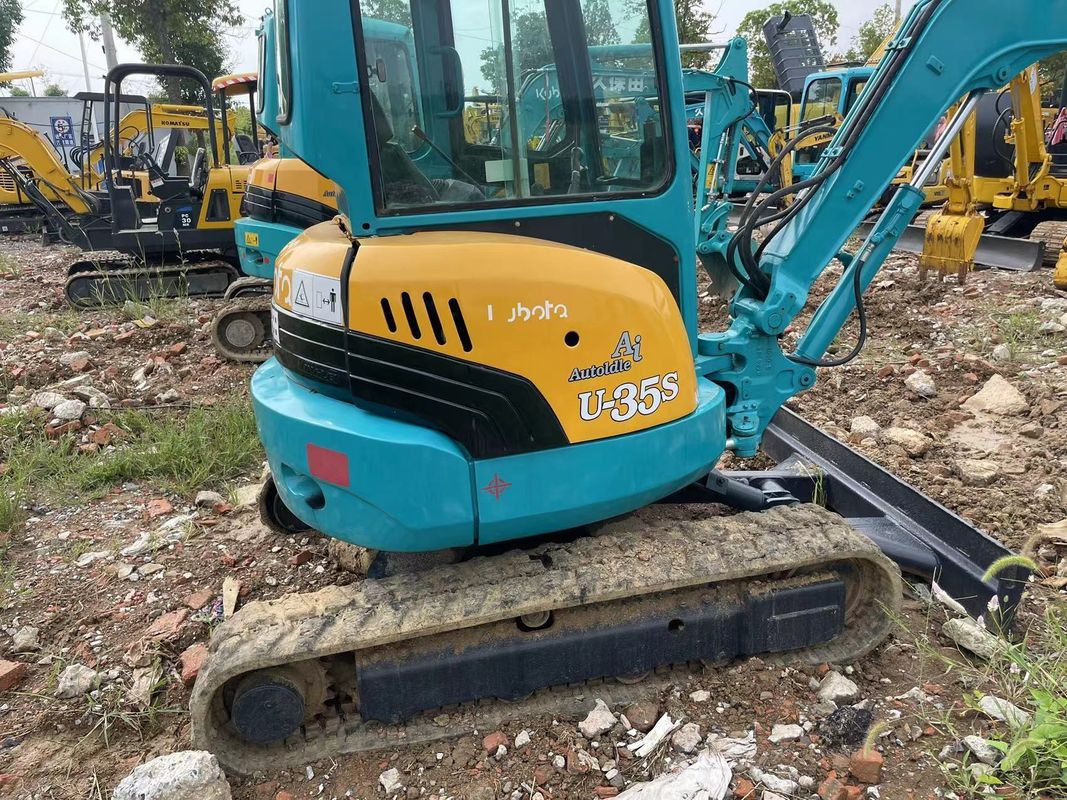 gebruikte mini Kubota U35S graafmachine tweedehands graafmachine in Japan Kubota U35 mini graafmachine