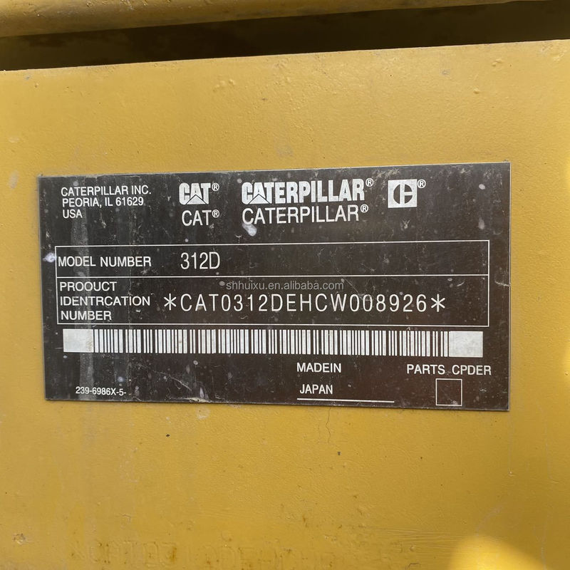 Goede kwaliteit 12t gebruikte CAT 312d crawler graafmachine goede prijs te koop CAT 303 cat 306 graafmachine