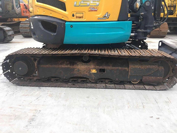 Gebruikte mini graafmachine Kubota U55 tweedehands Kubota kleine graafmachine Japan originele Kubota U55 mini graver