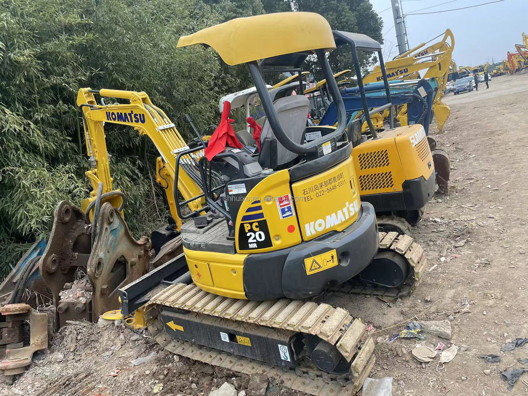 Mini graafmachine Komatsu PC20 zonder cabine kleine graafmachine mini graafmachine te koop voor