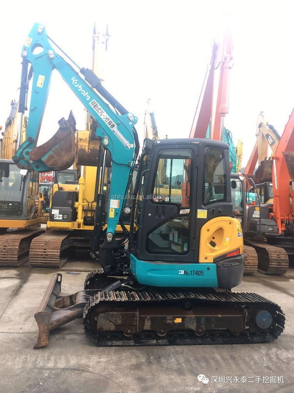 Gebruikte mini Originele graafmachine mini Kubota 008 Digger tweedehands Kuboda U008 mini graafmachine in Japan