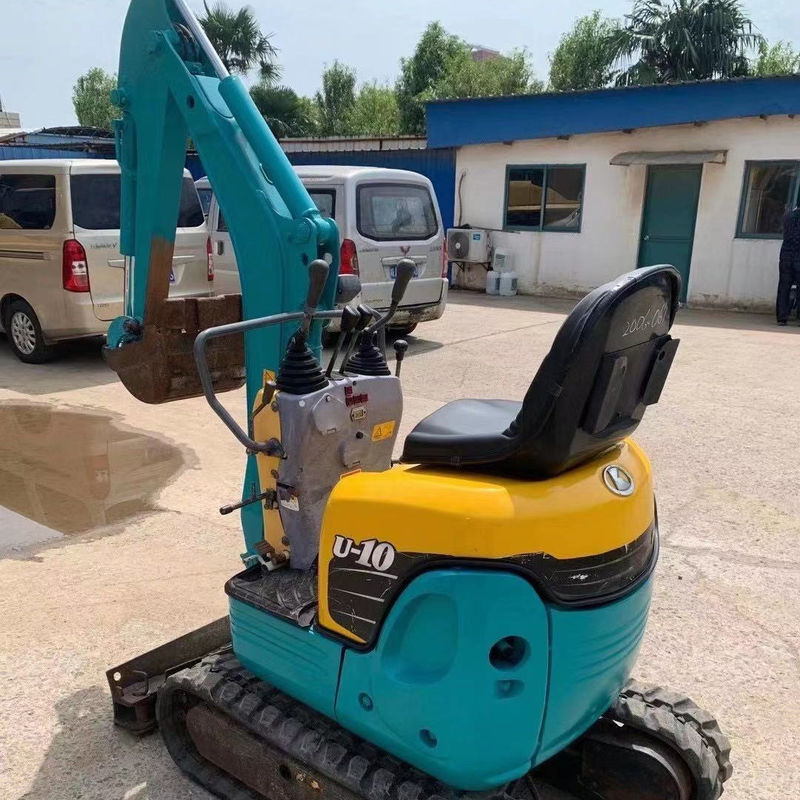 Warm verkoop gebruikte mini Kubota U-10 Graafmachine mini graafmachine 1 ton klein Gebruikte graafmachine in Japan
