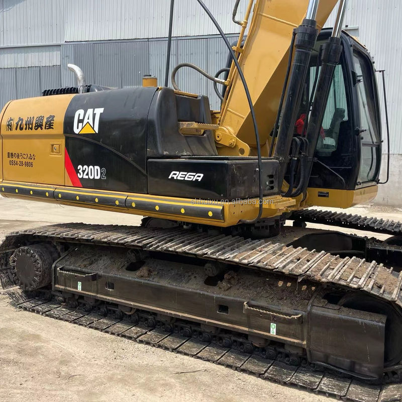 Warme verkoop gebruikte Caterpillar merk 20 ton 320 kat graafmachine CAT320D CAT320D2 Japanse tweedehands graafmachine