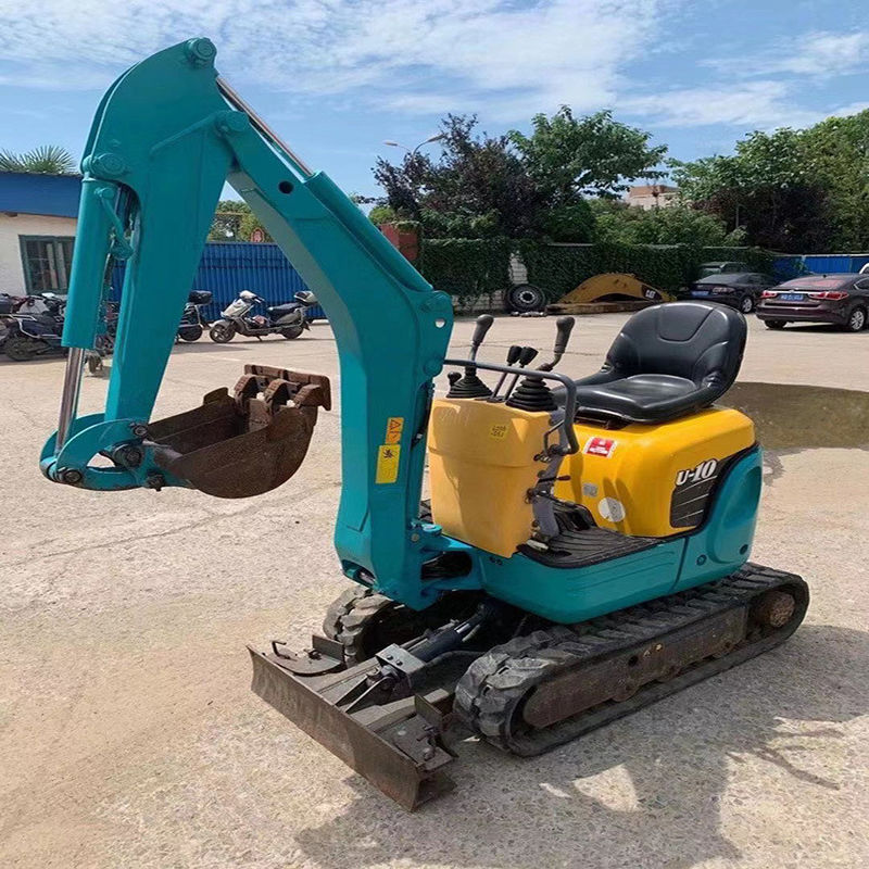 Warm verkoop gebruikte mini Kubota U-10 Graafmachine mini graafmachine 1 ton klein Gebruikte graafmachine in Japan