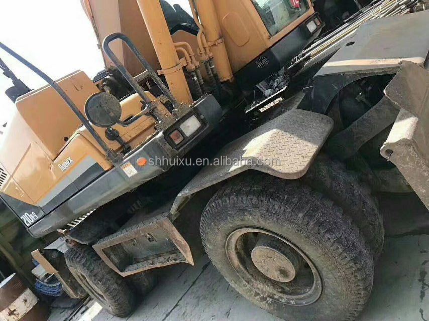 Korea originele 2014 Gebruikte hyundai r210w-9 wielgraafmachine/bandenmachine R210w-9 hyundai te koop