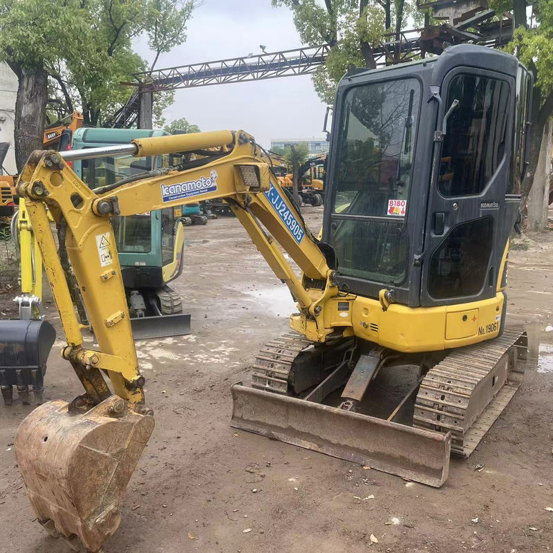 China tuin graafmachine Komatsu PC20 met cabine mini graafmachine voor landbouwmachines