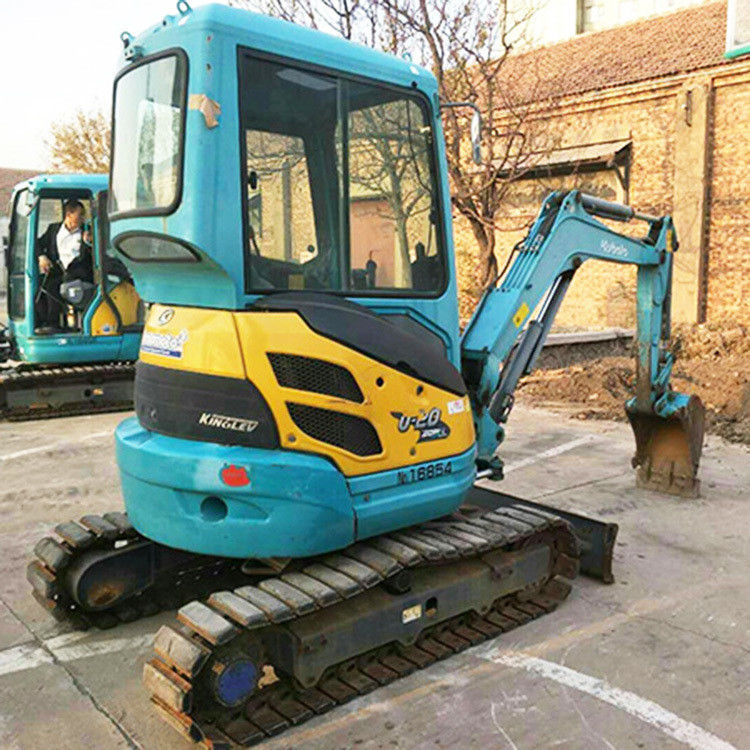 2 ton Gebruikte Kubota U-20 Crawler Excavator Goede staat KUBOTA U-20 mini gebruikte excavator met kleine graver