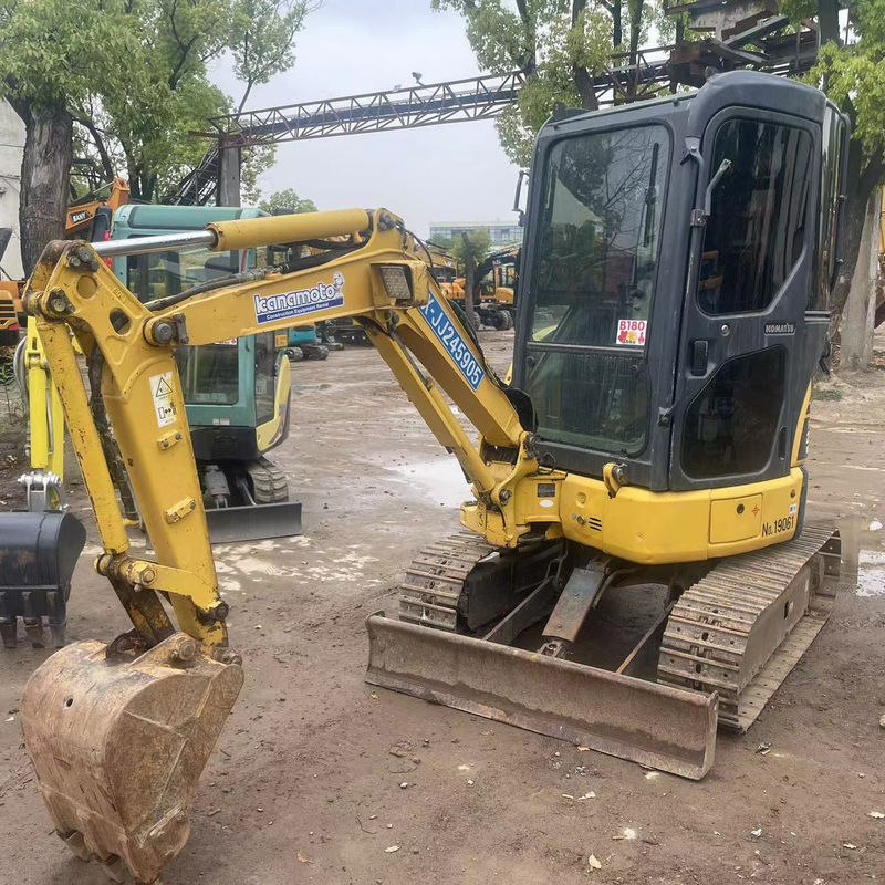 lage prijs in voorraad graafkrabber Komatsu PC20 met cabine graafmachine tweedehandsJapan Gebruikte Komatsu hydraulische graafmachine gebruikt
