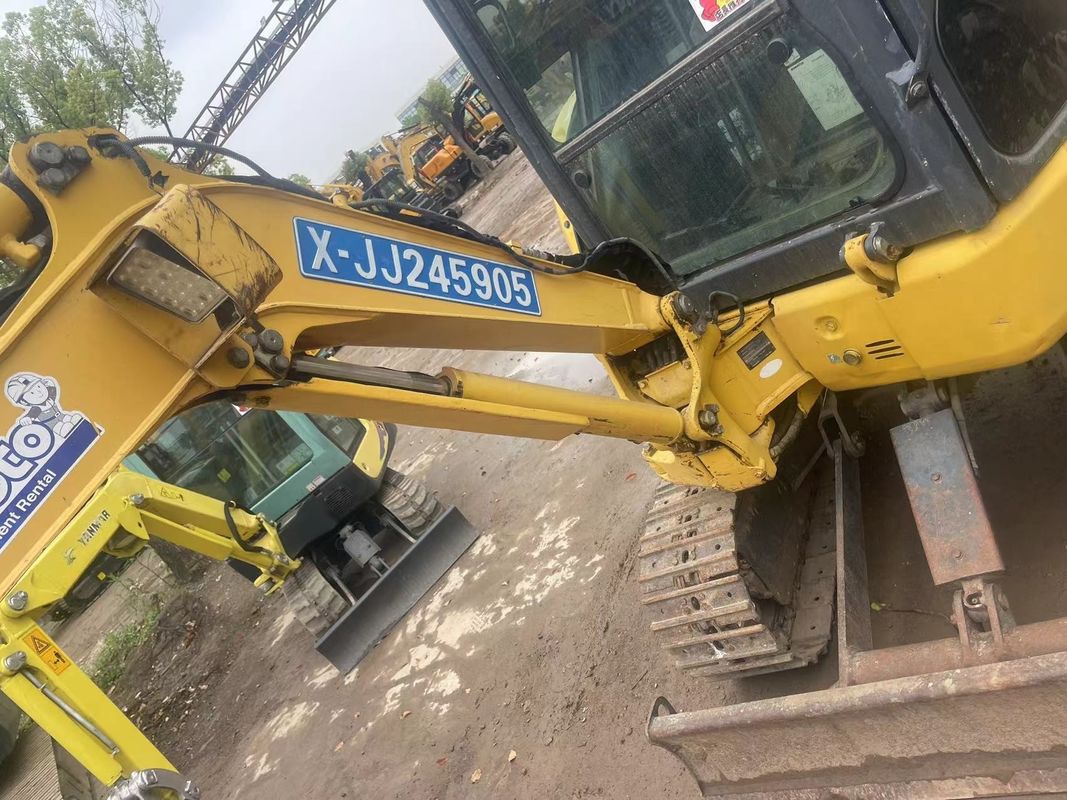 lage prijs in voorraad graafkrabber Komatsu PC20 met cabine graafmachine tweedehandsJapan Gebruikte Komatsu hydraulische graafmachine gebruikt