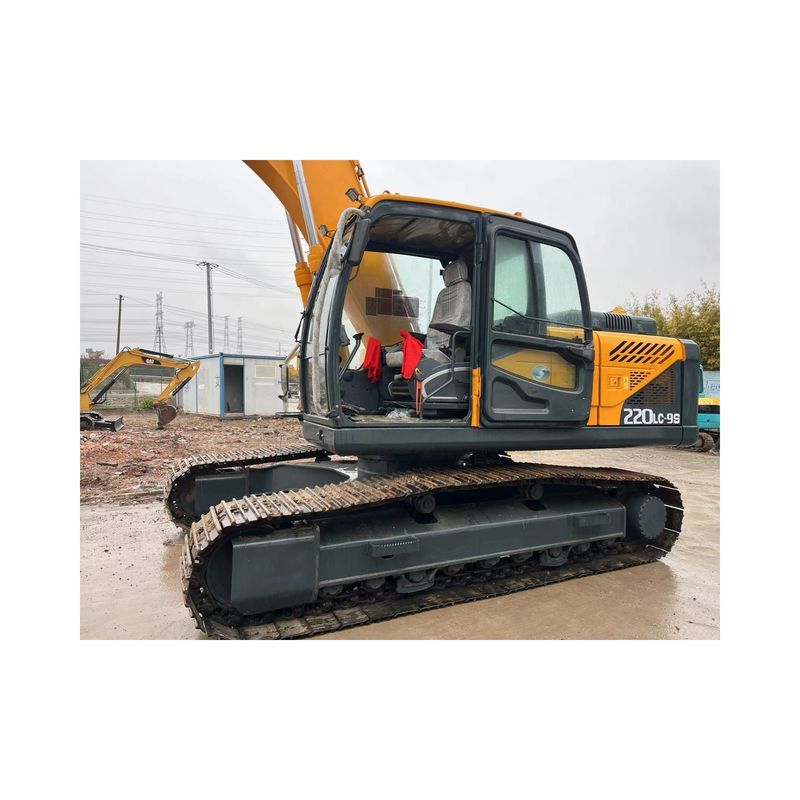 Gebruikte bouwmachine Hydraulische graafmachine Hyundai 225-9 Brand Korea