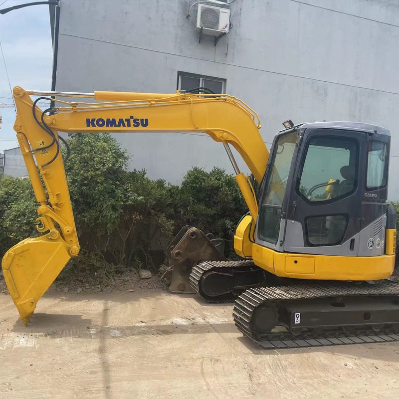 China tuingraafmachine Komatsu PC70-8 gebruikte machines kleine graafmachine prijs gebruikte landbouwmachine apparatuur