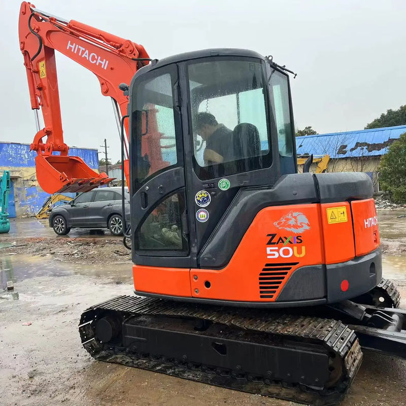 Gebruikte graafmachine Hitachi ZX50 mini graafmachine 5ton tweedehands graafmachine in Japan