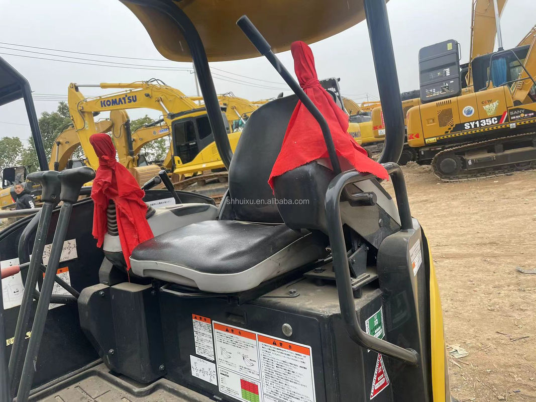 Kleinste mini graafmachine Komatsu PC20 zonder cabine kleine graver gebruikte machines mini de graaf beste graaf kruiper