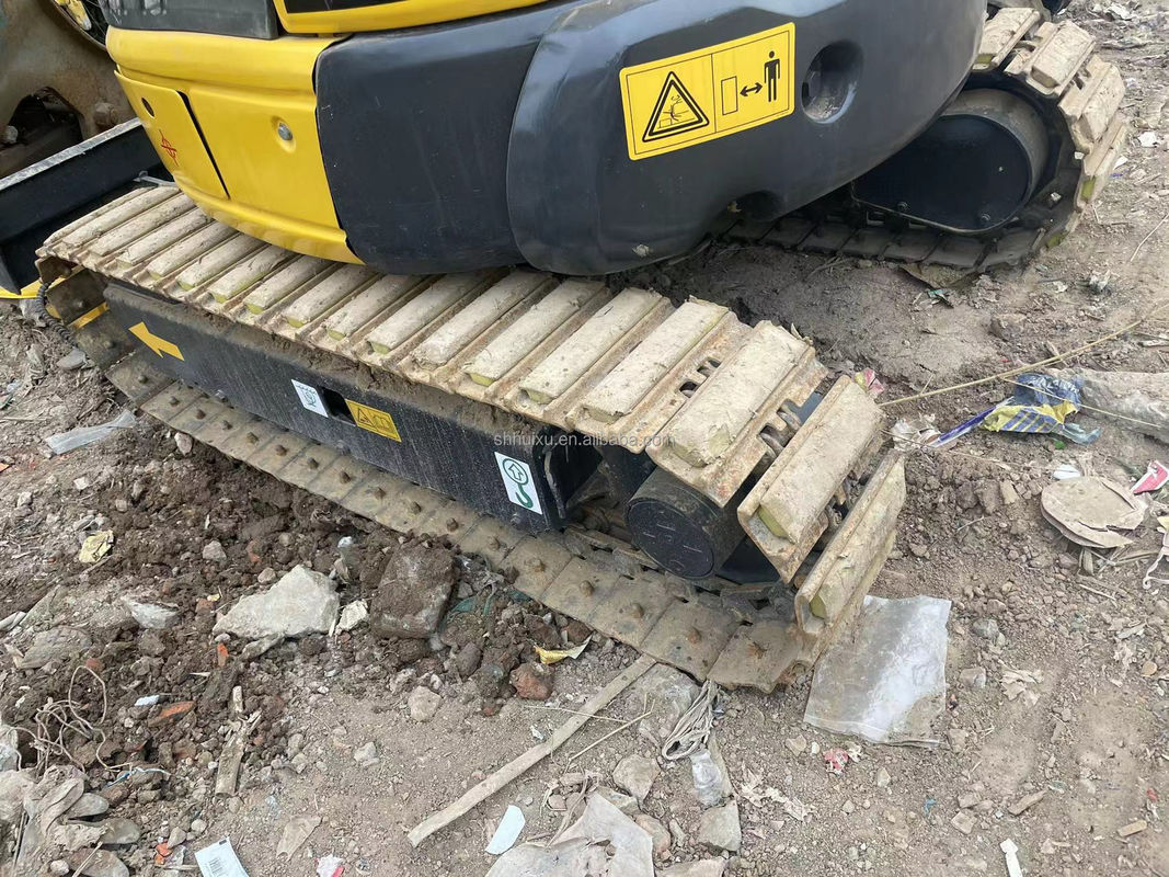 Kleinste mini graafmachine Komatsu PC20 zonder cabine kleine graver gebruikte machines mini de graaf beste graaf kruiper