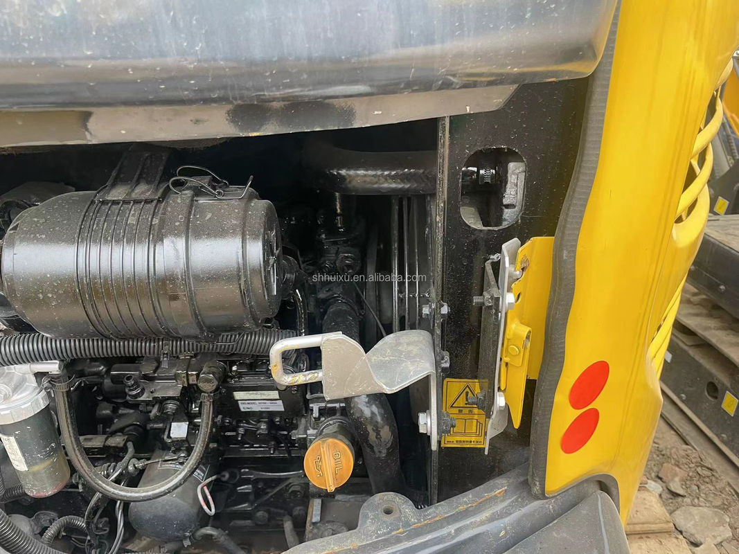 Kleinste mini graafmachine Komatsu PC20 zonder cabine kleine graver gebruikte machines mini de graaf beste graaf kruiper