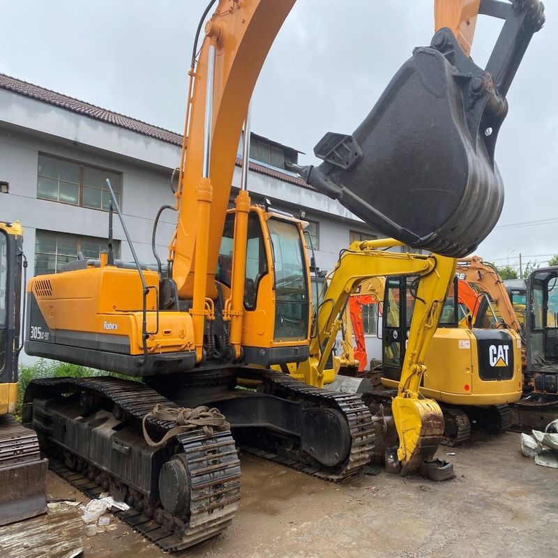 30.5t Gebruikte originele Hyundai 305-9 graafmachine Gebruikte Hyundai 305 graafmachine