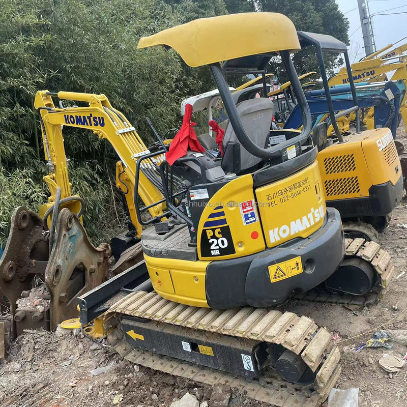 Komatsu mini PC20 zonder cabine kleine graver gebruikte machines Komatsu kleine graafmachine Japanse gebruikte graafmachine te koop