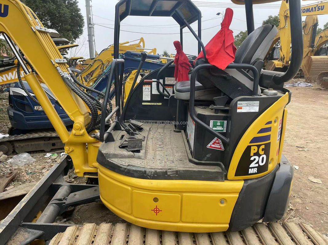 Komatsu mini PC20 zonder cabine kleine graver gebruikte machines Komatsu kleine graafmachine Japanse gebruikte graafmachine te koop